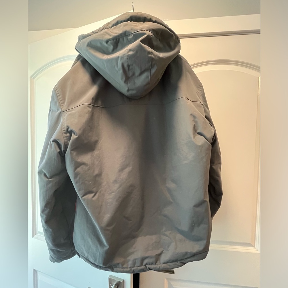 AS Roma, men’s half-zip winter jacket, fleece lined, pull-over style - Picture 8 of 15